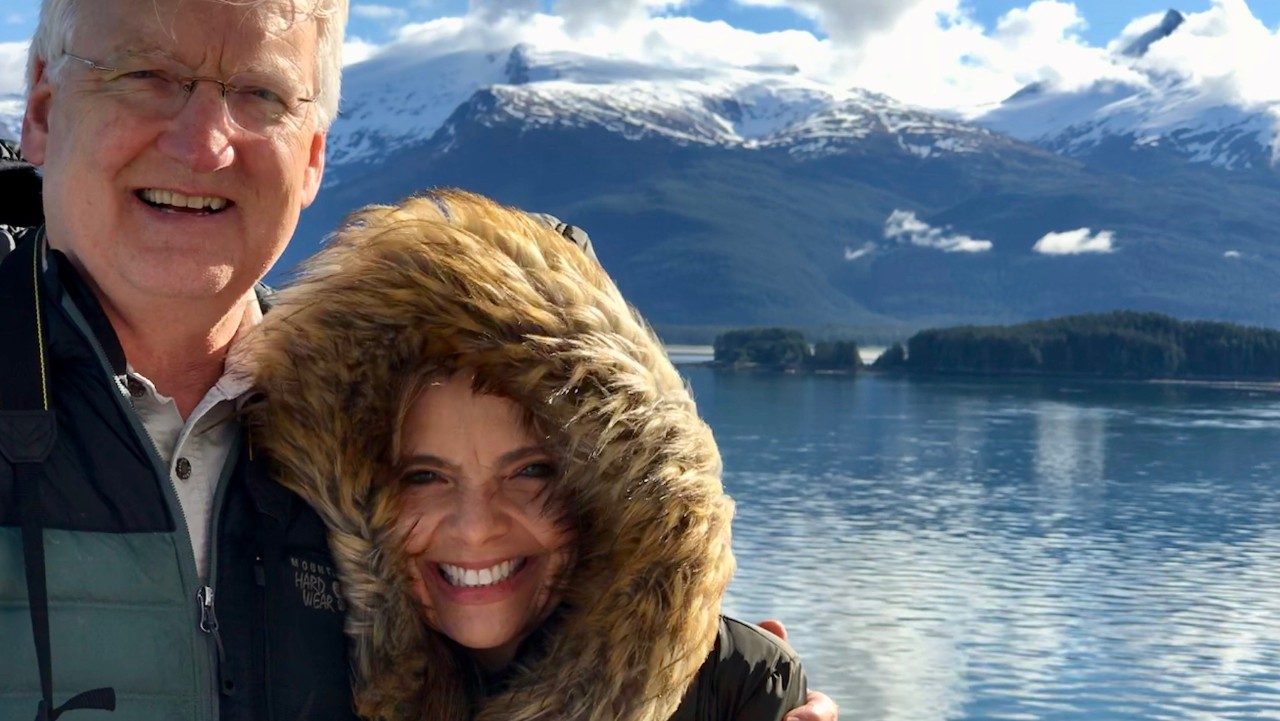 前列腺癌幸存者Kelly Andersen和他的妻子Elizabeth