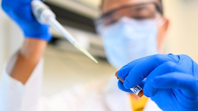 进行实验室研究的科学家188bet体育网址