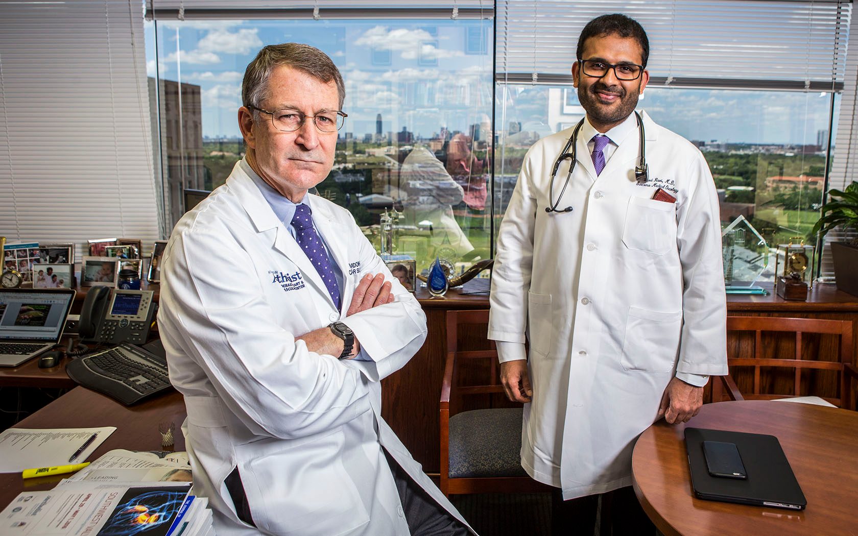 Michael Redon，M.D.和Vinod Ravi，M.D.